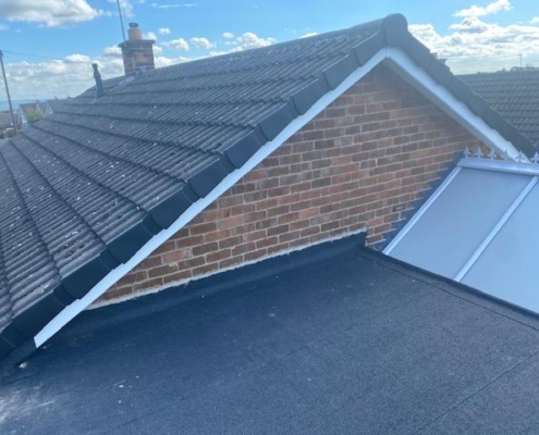 roof repaired